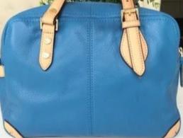 Isaac Mizrahi Blue Handbag