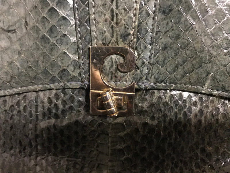 1960s Pierre Cardin Handbag, Burgundy Leather