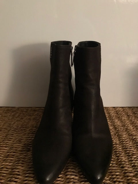 Prada Linea Rossa Women’s Brown Napa Mid-Heel Ankle Boot