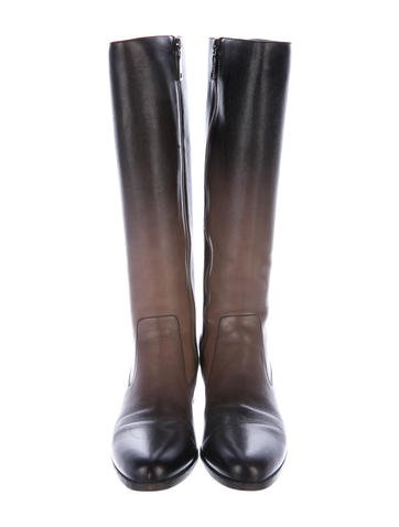 Prada Ombré Knee-High Boots size 38