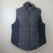 Ruff Hewn Gray/Black Quilted Full Zip Puffer Vest Size 2XL