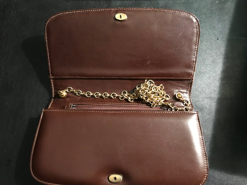 STUNNING 1960's Cuero Vaca BOA Snake Skin CLUTCH