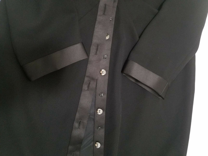 Talbots Dress Suit Button-up Long Sleeve Black