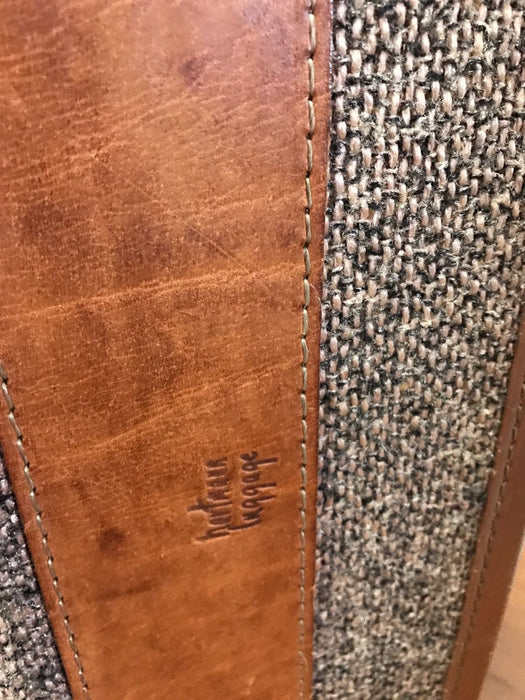 Vintage 1970s Hartmann Luggage Tweed