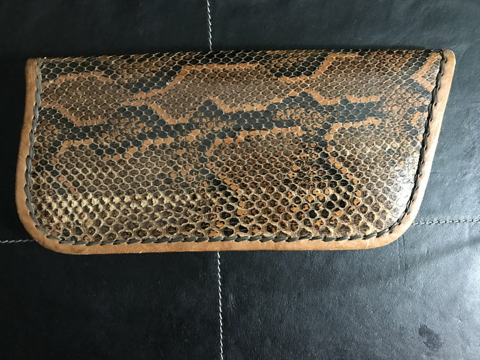 Vintage Snake Skin Clutch