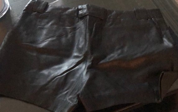 Walter Baker Victor Leather Shorts