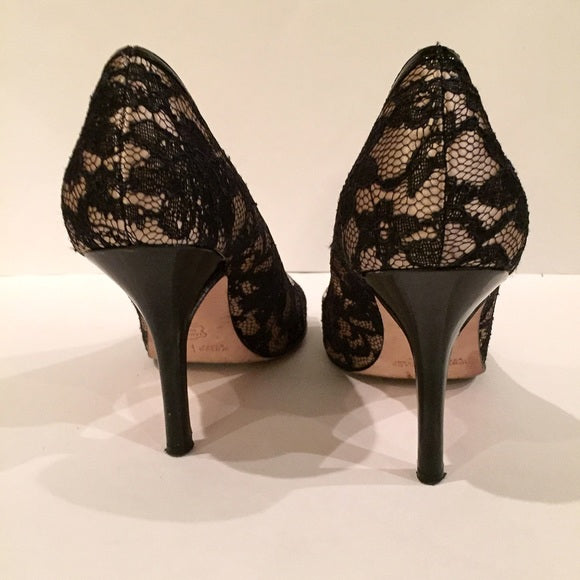 White House | Black Market  and Nude Peep Toe Heels Pumps