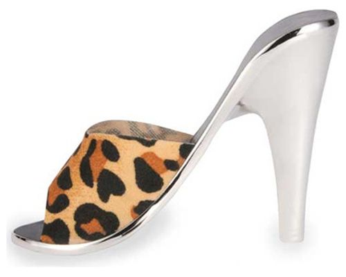 Leopard  High Heel Bottle Opener