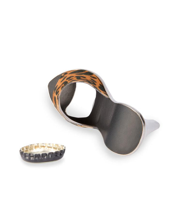 Leopard  High Heel Bottle Opener