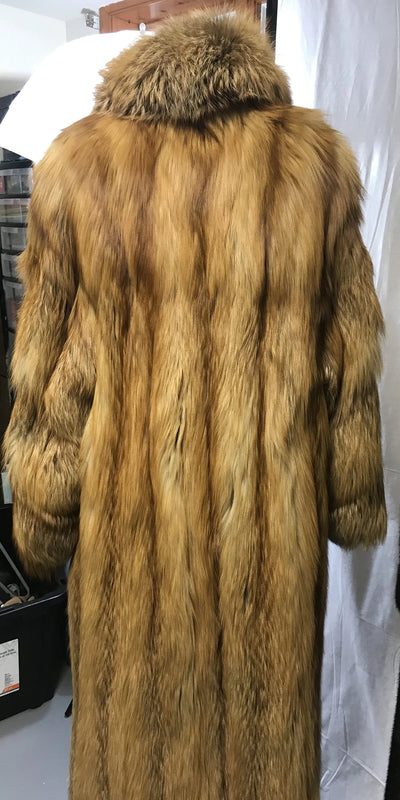 Gorgeous Red Fox full length Coat