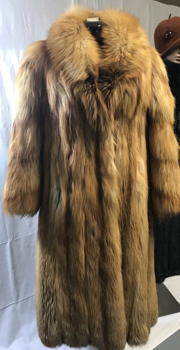 Gorgeous Red Fox full length Coat