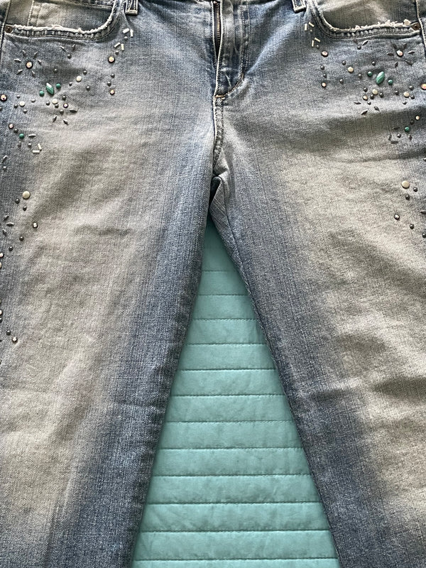 JOE S Vintage Reserve 1971 High Rise Blue Jeans 29W Ethel Lee