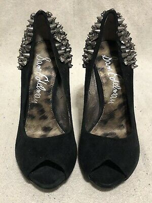 Sam Edelman Black Peep Toe Pumps