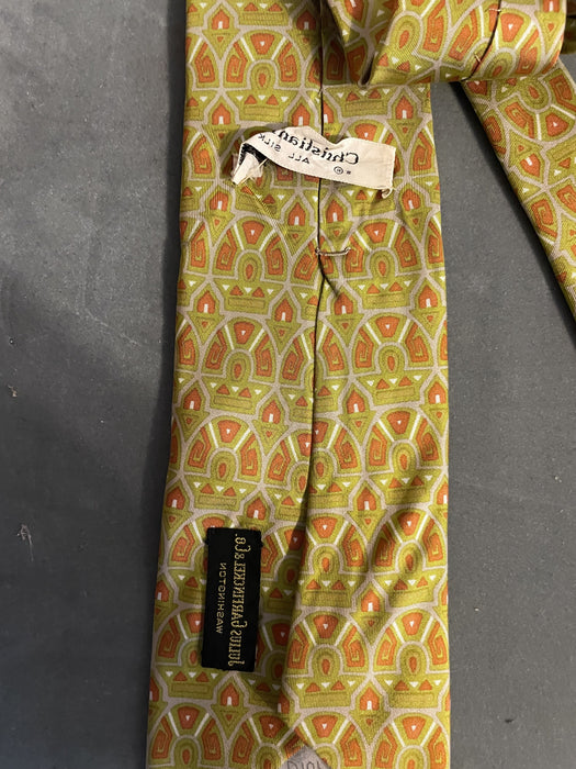 CHRISTIAN DIOR Vintage Multiprint Necktie