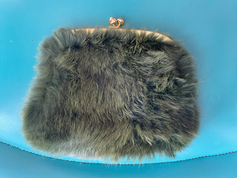Empress Bags | Vintage Empress Green Rabbit Clutch