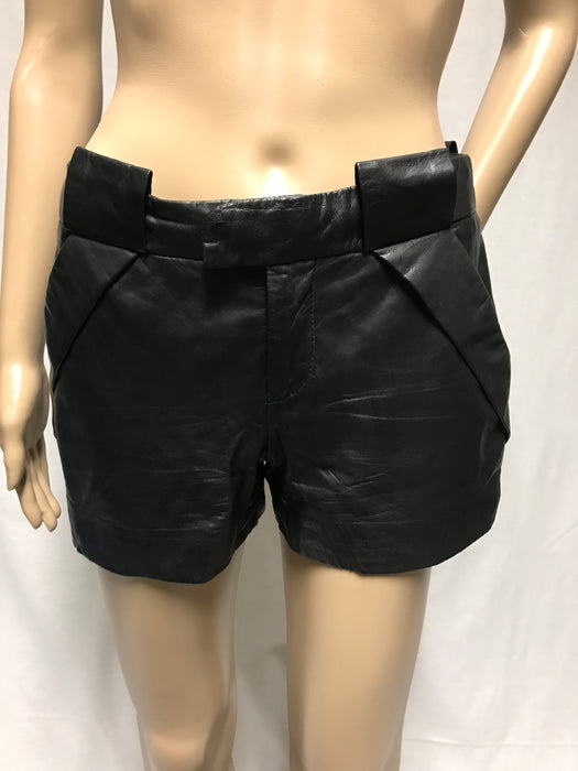 Walter Baker Victor Leather Shorts