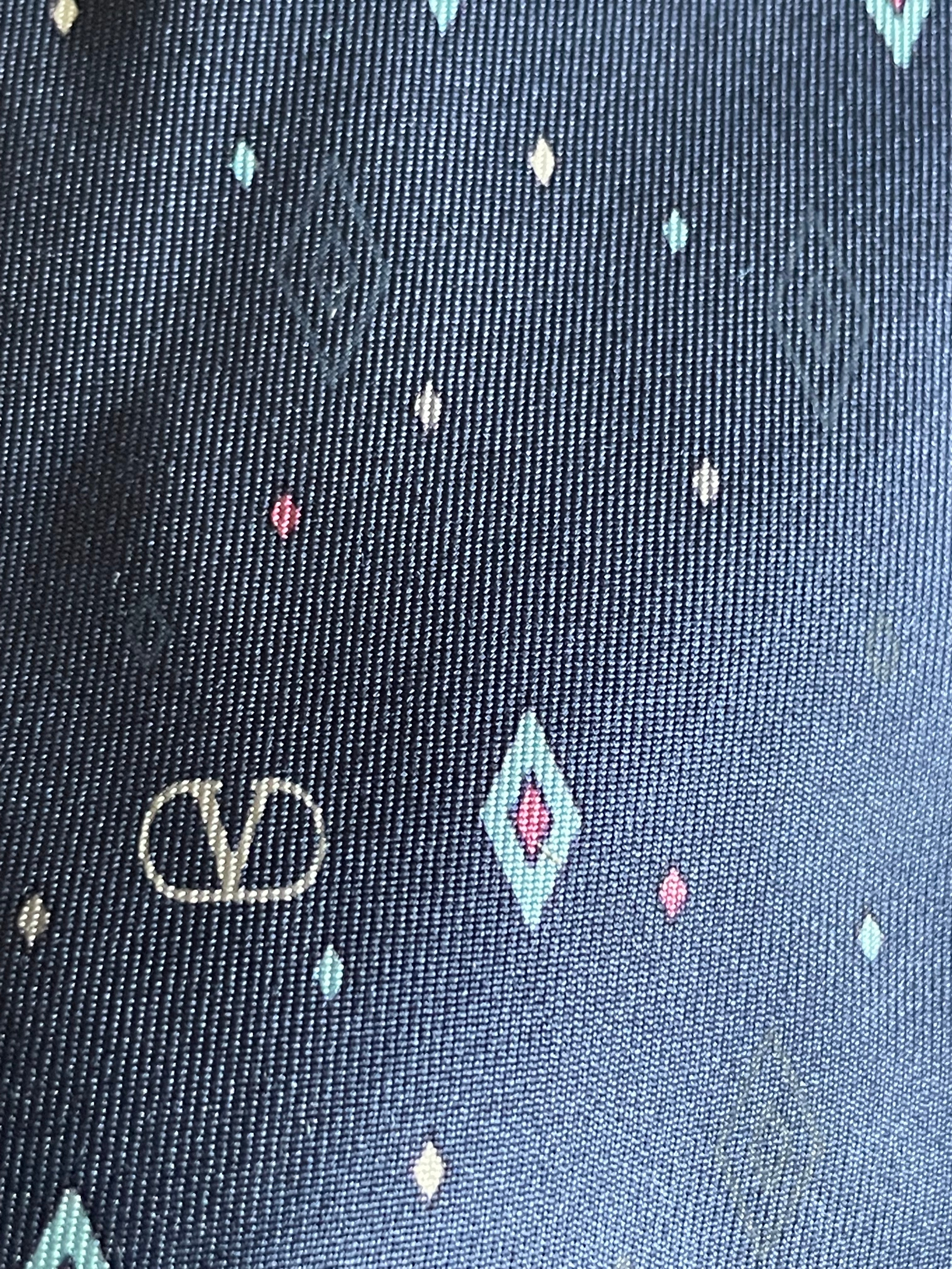 Vintage Valentino Cravatte Silk Tie