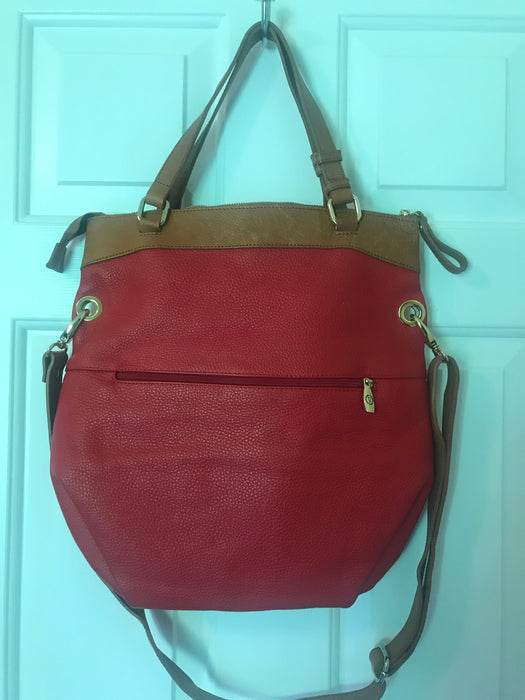 Valentina Italia Hobo Bag Red