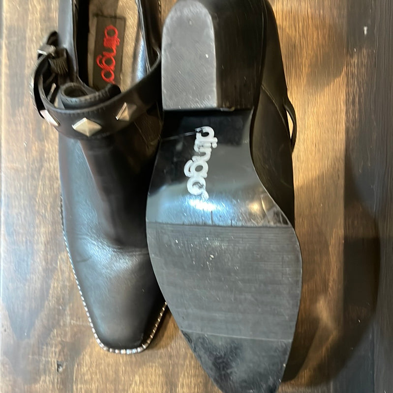 Dingo Embossed Leather Booties