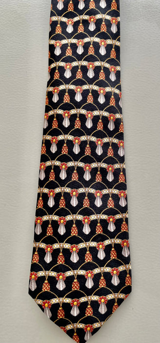 A.MOULEY tie paris 1919 100% Silk tie Made in France
