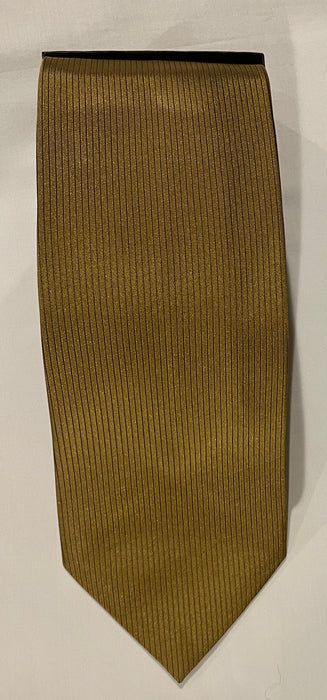 Gucci Gold Raw Silk Tie
