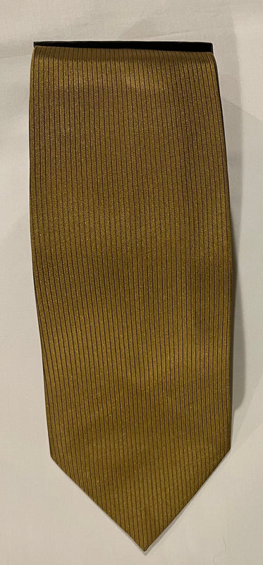 Gucci Gold Raw Silk Tie