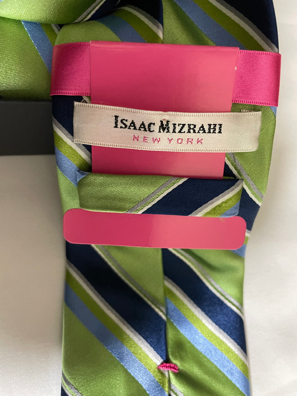 Isaac Mizrahi  New York Neck Tie multi-colors Nice!