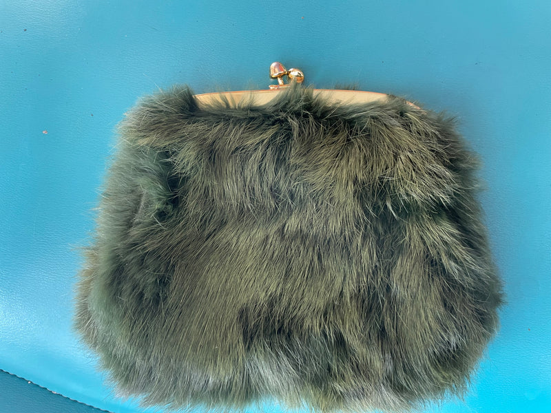 Empress Bags | Vintage Empress Green Rabbit Clutch