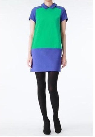KATE SPADE Color block Dress Size 2 Ethel Lee Vintage & Art-ELVA KATE SPADE Color block Dress Size 2 Ethel Lee Vintage & Art-ELVA
