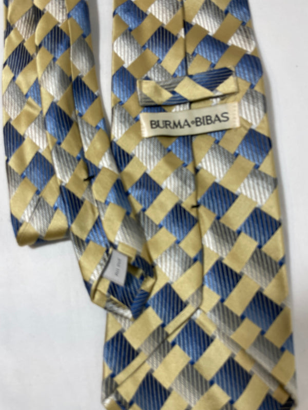 NECKTIE BURMA BIBAS Career Mens Work Sustainable Fashion Vintage