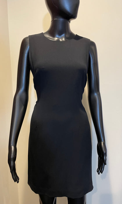 Vintage Black 'Burberrys' Shift Dress