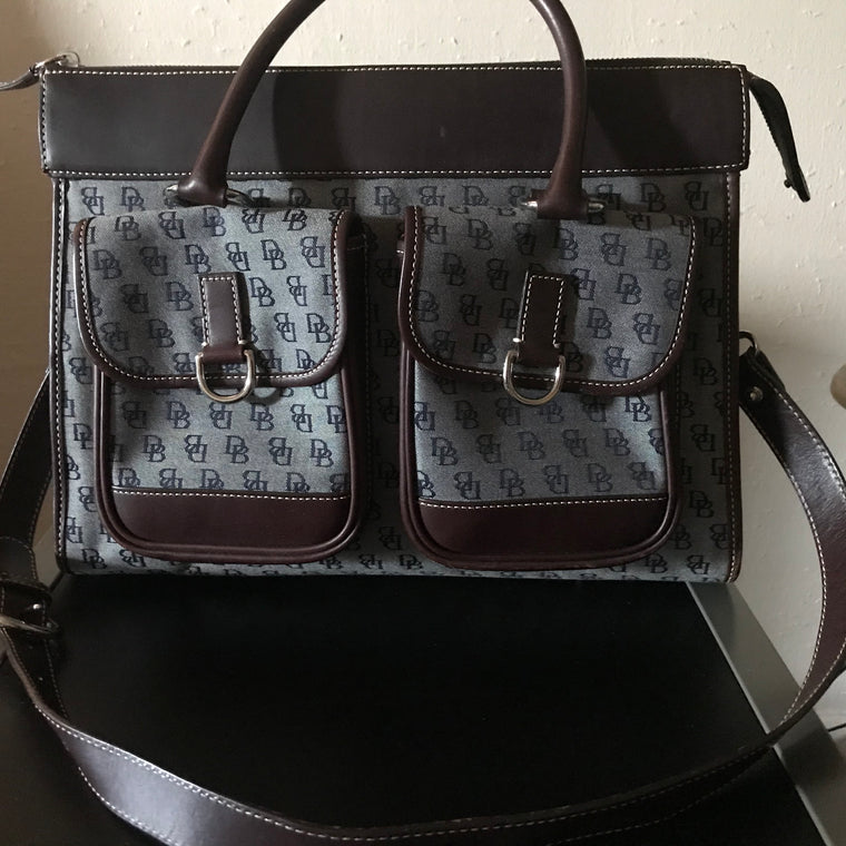 Dooney & Bourke Double Pocket tote