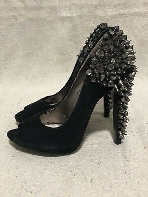 Sam Edelman Black Peep Toe Pumps