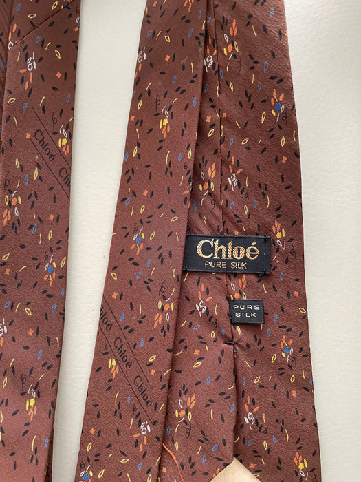 Vintage CHLOE Tie Silk Tie