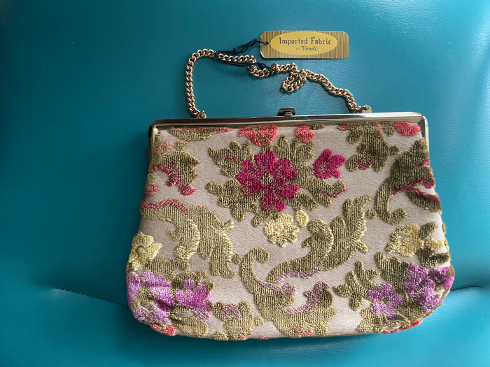 Vintage  Verti Tapestry purse with original tags