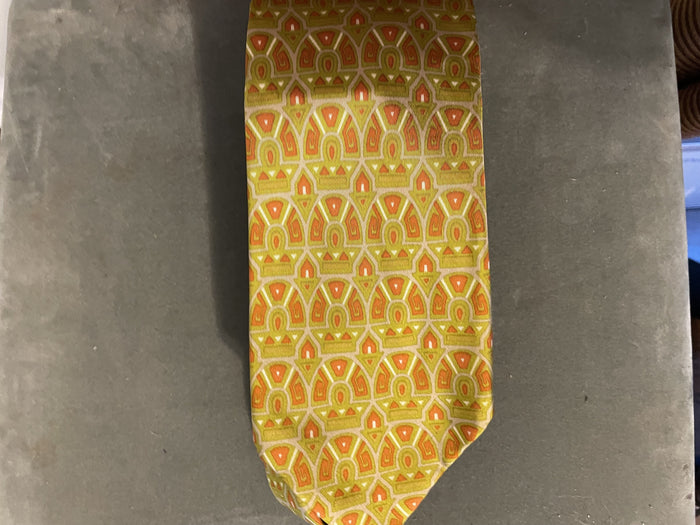 CHRISTIAN DIOR Vintage Multiprint Necktie