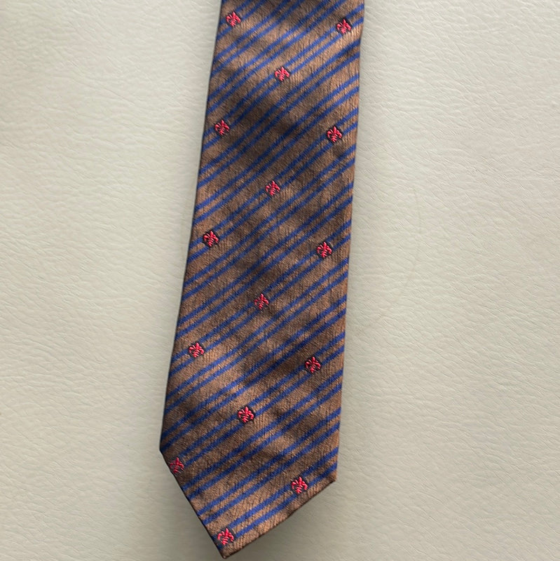 CHRISTIAN DIOR Vintage Multiprint Necktie