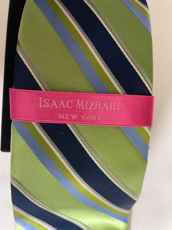 Isaac Mizrahi  New York Neck Tie multi-colors Nice!