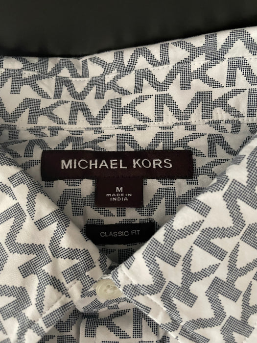 MICHAEL KORS MENS CLASSIC FIT BUTTON UP SHIRT size M