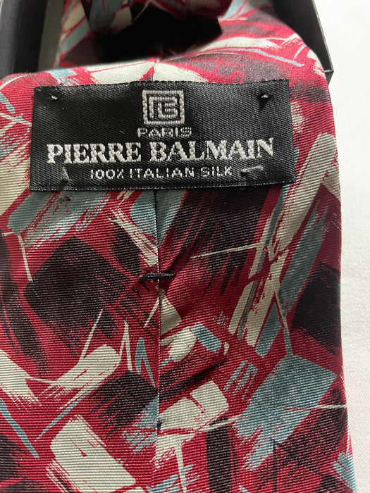 Pierre Balmain | Vintage Necktie | 1980s | Abstract