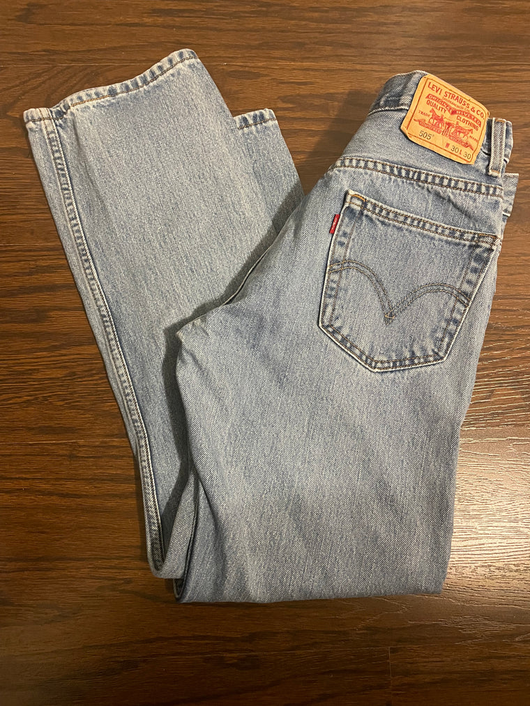 Levi Strauss & Co Jeans Medium Wash W28 L32 505 Straight Jeans