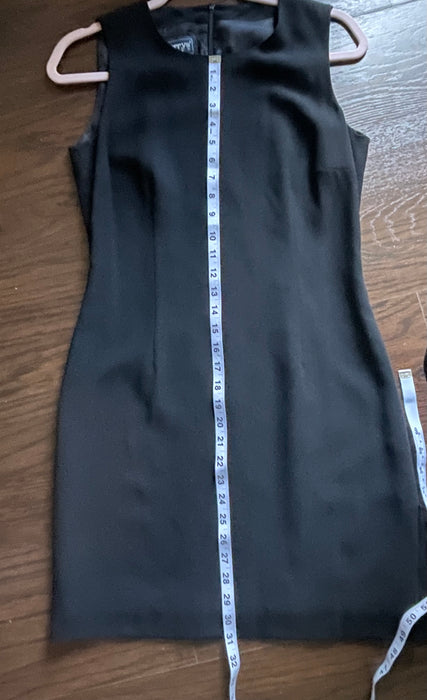 Vintage Black 'Burberrys' Shift Dress