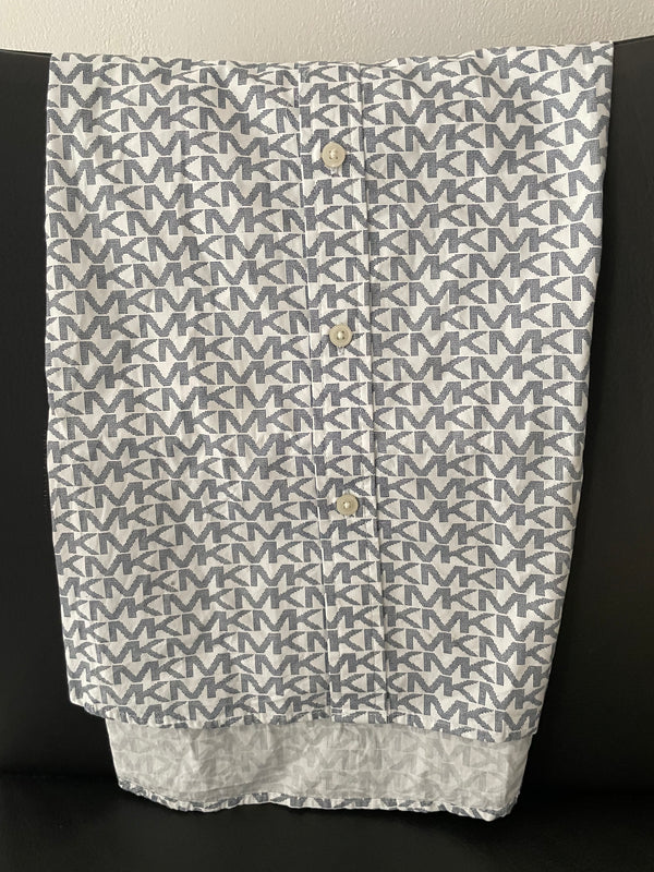 MICHAEL KORS MENS CLASSIC FIT BUTTON UP SHIRT size M