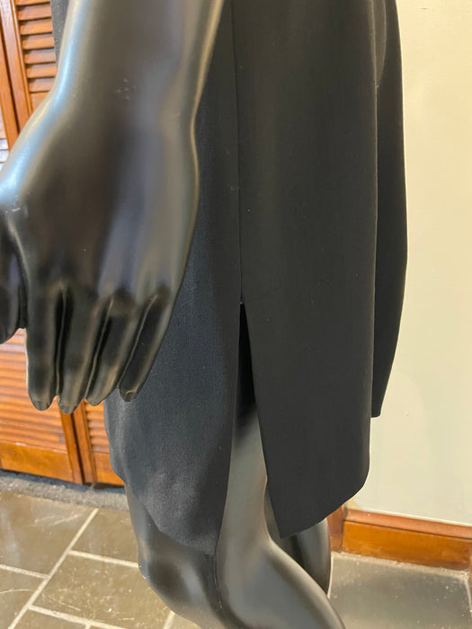 Vintage Black 'Burberrys' Shift Dress