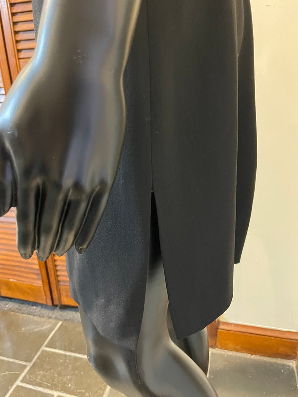 Vintage Black 'Burberrys' Shift Dress