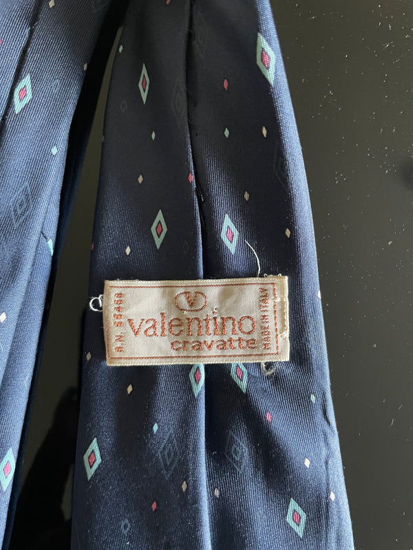 Vintage Valentino Cravatte Silk Tie