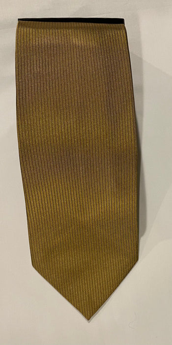 Gucci Gold Raw Silk Tie