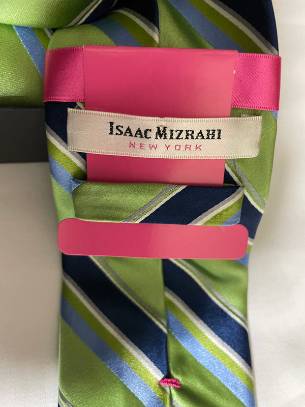 Isaac Mizrahi  New York Neck Tie multi-colors Nice!