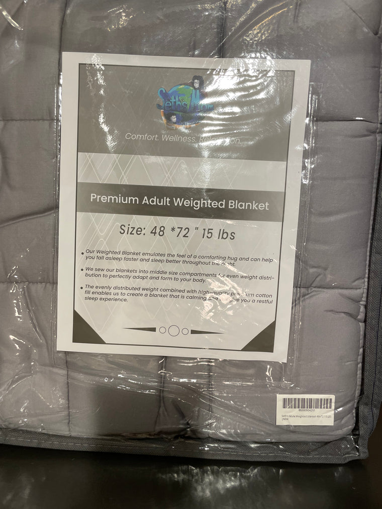 Seth’s Mom - Premium Weighted Blanket for Adults 48