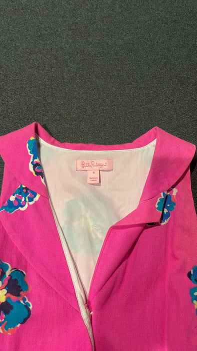 LILLY PULITZER Sherlynn Dress in Mambo Pink Dress Size 4